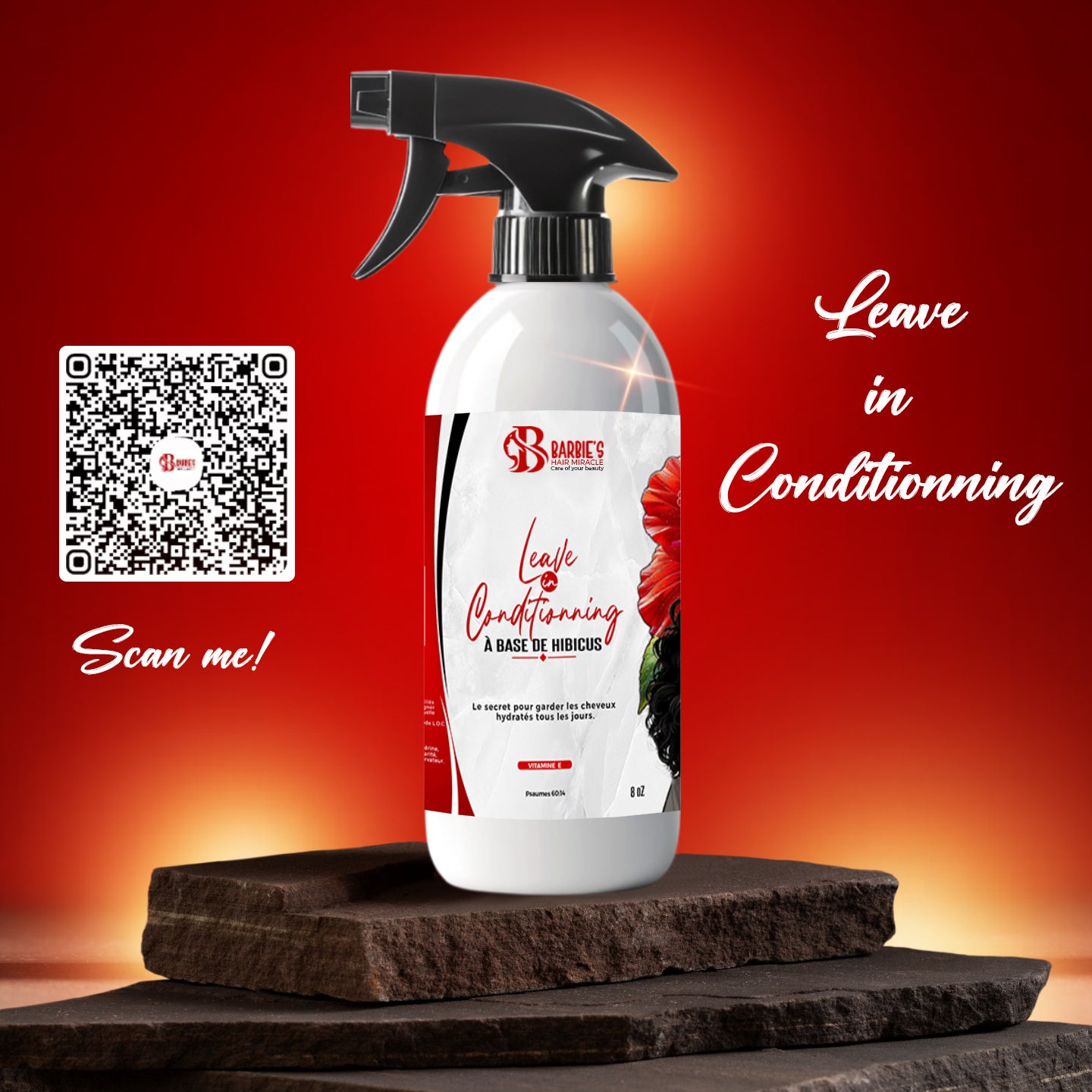 HIBISCUS 🌺 HAIR LEAVE IN CONDITIONER