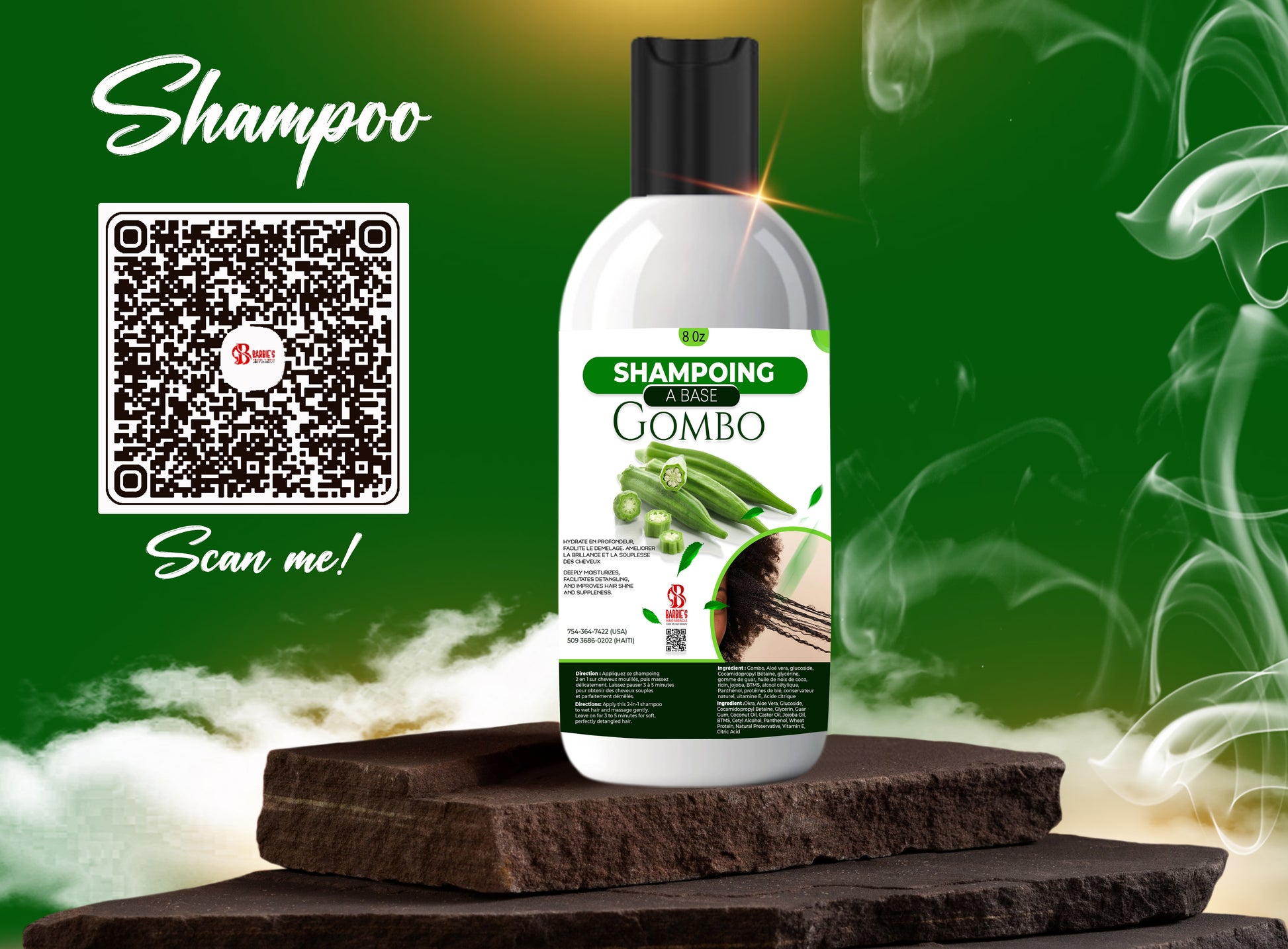 GOMBO|OKRA🌱 HAIR SHAMPOO