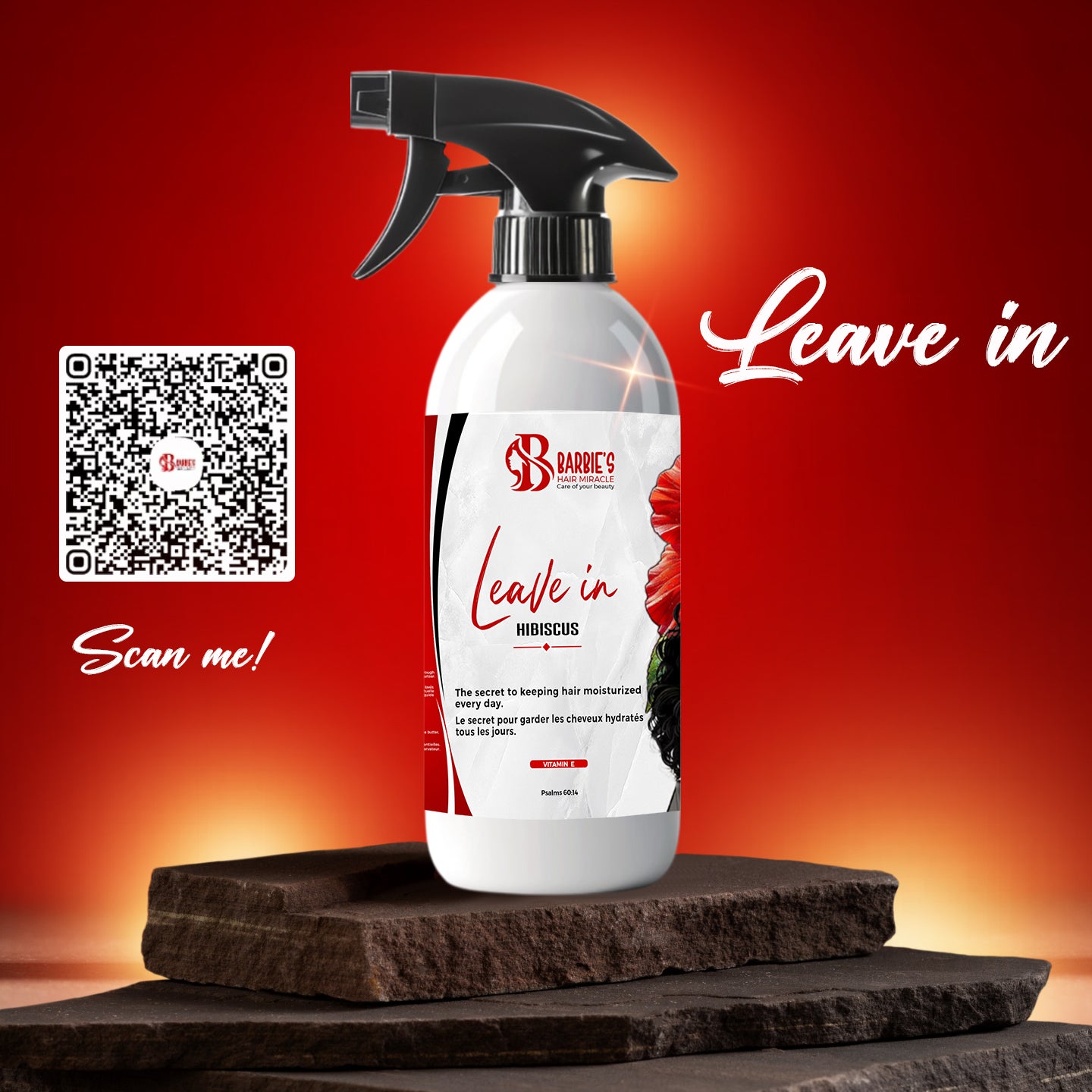 HIBISCUS 🌺 HAIR LEAVE IN CONDITIONER