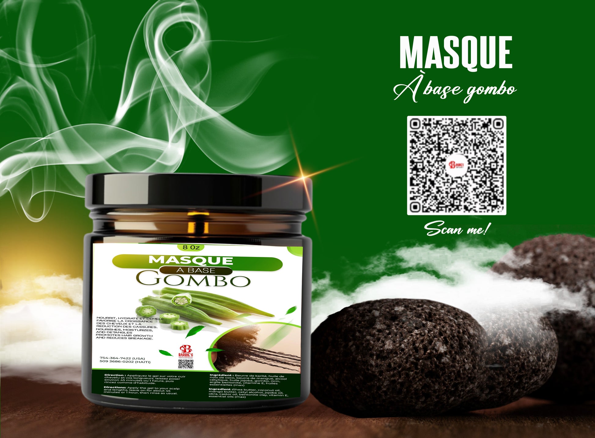 GOMBO|OKRA🌱 HAIR MASK