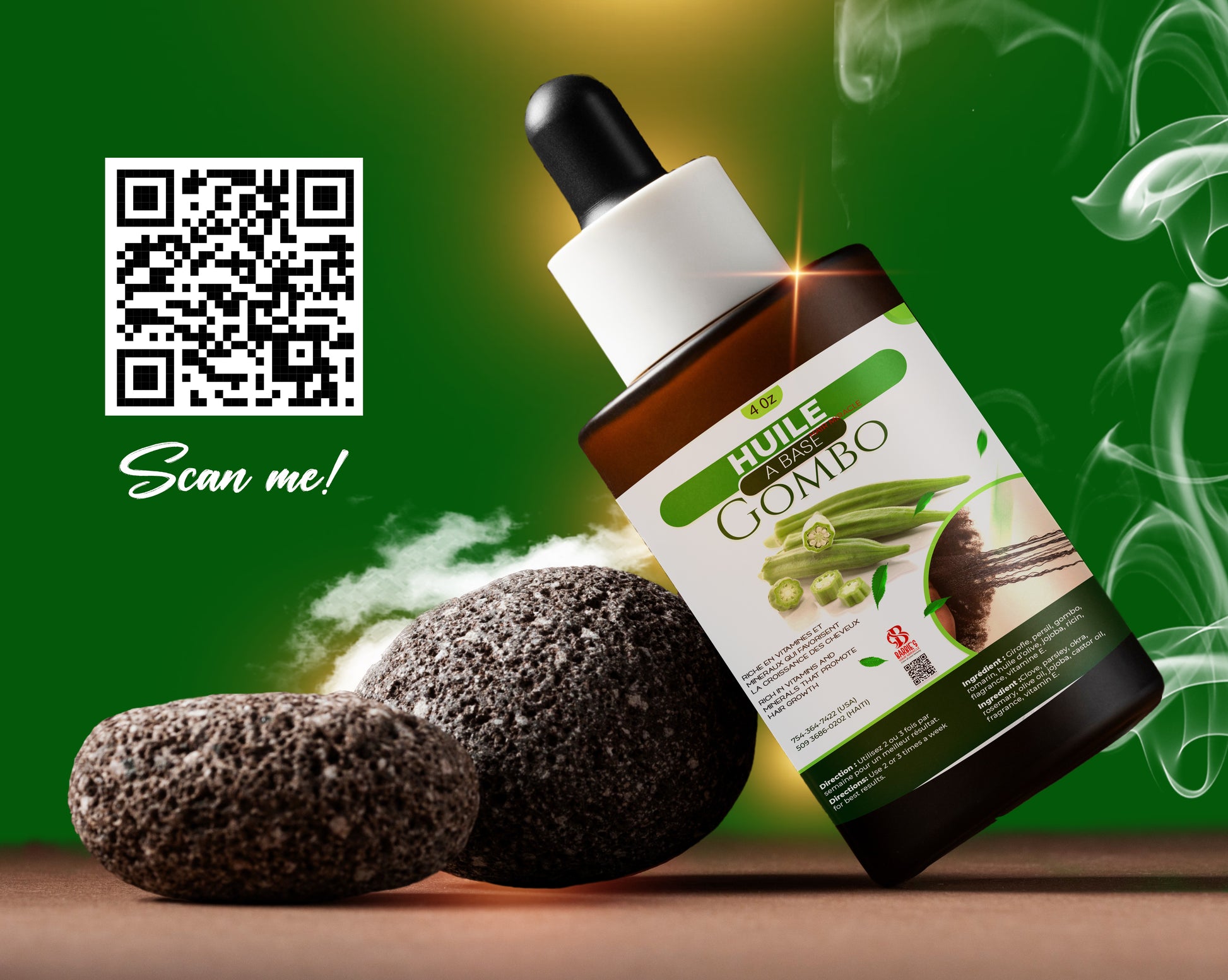 GOMBO|OKRA🌱 HAIR OIL